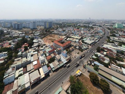 Căn hộ Bcons Green View vị trí cạnh bên Khu đô thị Đại học Quốc gia TP.HCM.