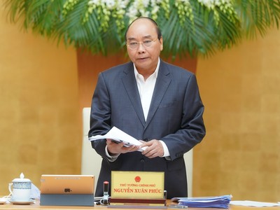 Thủ tướng Nguyễn Xuân Phúc kết luận phiên họp thường kỳ của Chính phủ.