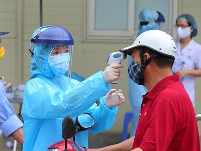 Bệnh viện Đa khoa Đức Giang chủ động các biện pháp ngăn chặn dịch.