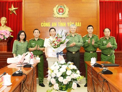 Phó Giám đốc Công an tỉnh Yên Bái được điều động giữ chức Phó Giám đốc Học viện An ninh nhân dân.