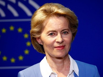 Bà Ursula von der Leyen Chủ tịch Uỷ ban châu Âu. (Ảnh: Reuters).