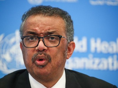 Tổng giám đốc Tổ chức Y tế Thế giới Tedros Adhanom Ghebreyesus. Ảnh: Reuters.