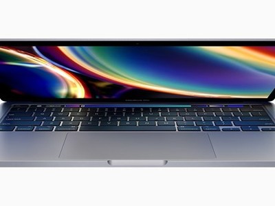 Máy tính MacBook Pro 13inch với bàn phím Magic có cơ chế cắt kéo.