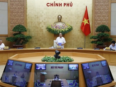 Thủ tướng Nguyễn Xuân Phúc phát biểu. (Ảnh: Thống Nhất/TTXVN).