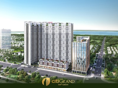 Cư dân CITIGRAND được thụ hưởng môi trường sống trong lành, xanh mát với mật độ cây xanh cao gấp 9 lần nội thành, liền kề công viên trung tâm 4 ha.