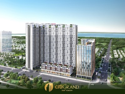 Cư dân CITIGRAND được thụ hưởng môi trường sống trong lành, xanh mát với mật độ cây xanh cao gấp 9 lần nội thành, liền kề công viên trung tâm 4 ha.