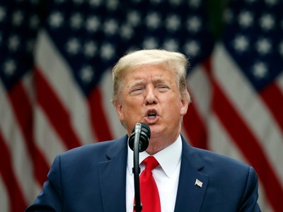 Tổng thống Mỹ Donald Trump. Ảnh: AP.