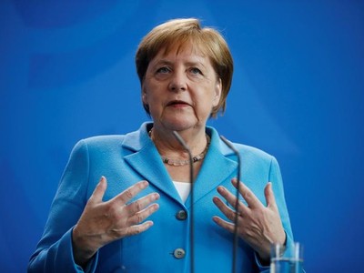 Thủ tướng Đức Angela Merkel. Ảnh: Reuters.
