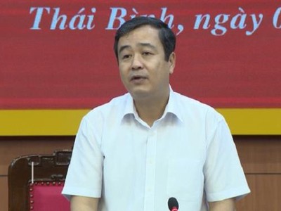 Ông Ngô Đông Hải - Bí thư Tỉnh ủy Thái Bình.