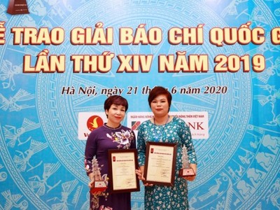 Giải Báo chí quốc gia năm 2019: Vinh danh 2 loạt bài của Báo Đầu tư