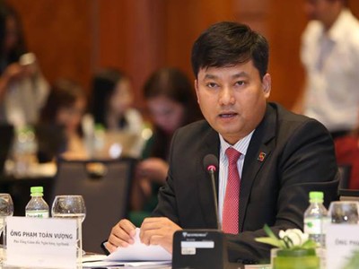 Ông Phạm Toàn Vượng, Phó tổng giám đốc Agribank.