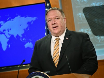 Ngoại trưởng Mỹ Mike Pompeo (Ảnh: Getty).