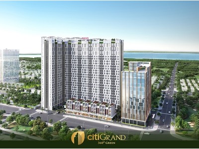 Cư dân CITIGRAND được thụ hưởng môi trường sống trong lành, xanh mát với mật độ cây xanh cao gấp 9 lần nội thành, liền kề công viên trung tâm 4 ha.