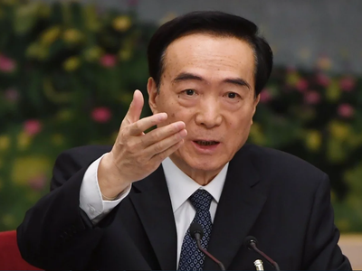Bí thư đảng ủy khu tự trị Tân Cương Chen Quanguo (Ảnh: AFP).