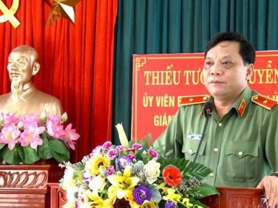 Thiếu tướng Nguyễn Hải Trung. Ảnh: Công an Thanh Hóa.