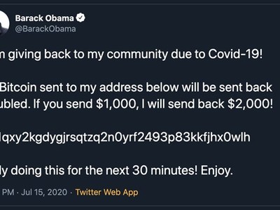 Dòng tin nhắn được đăng lên tài khoản Twitter của cựu Tổng thống Mỹ Barack Obama. (Nguồn: Twitter).