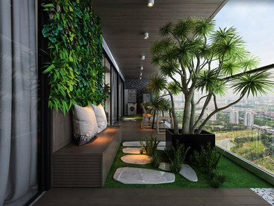 Ngôi nhà ngập tràn sắc xanh, không gian sinh thái, thỏa giấc mơ sống an yên, trong lành của cư dân thượng lưu tại Sunshine Golden River.