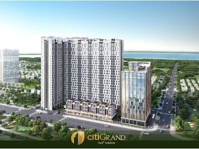 CITIGRAND, môi trường sống trong lành với mật độ cây xanh cao gấp 9 lần nội thành.