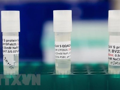 Các mẫu vắcxin phòng COVID-19 được bào chế tại một công ty phát triển vắcxin ở Mỹ ngày 20/3/2020. (Nguồn: AFP/TTXVN).