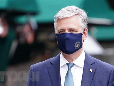 Cố vấn An ninh quốc gia Mỹ Robert O Brien ở Washington, DC. (Ảnh: AFP/TTXVN).