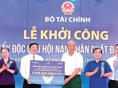 Bảo Việt Nhân thọ khởi công trung tâm tẩy độc tại Thái Bình