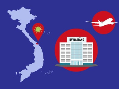 Thông báo khẩn người liên quan BV Đà Nẵng và chuyến bay VN166