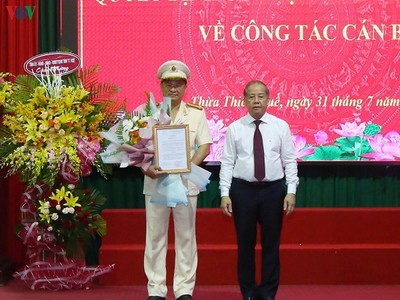 Thượng tá Nguyễn Thanh Tuấn giữ chức vụ Giám đốc Công an tỉnh Thừa Thiên Huế.