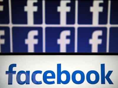 Biểu tượng của mạng xã hội Facebook. (Ảnh: AFP/TTXVN).