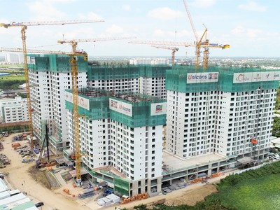 Dự án Akari City vượt tiến độ thi công, chính thức cất nóc giai đoạn 1