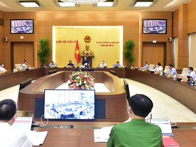 Phiên họp thứ 47 của Uỷ ban Thường vụ Quốc hội - (Ảnh CTV).