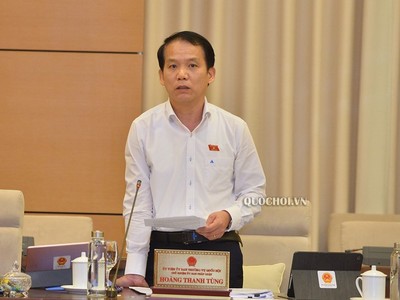Chủ nhiệm Uỷ ban Pháp luật Hoàng Thanh Tùng.