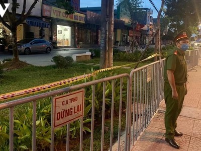 Các biện pháp phong tỏa khu vực có nguy cơ lây nhiễm đang tiếp tục được áp dụng.