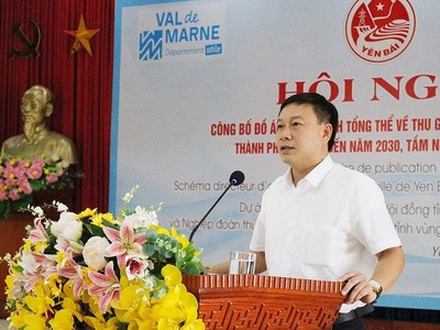 Ông Hoàng Xuân Đán – Chủ tịch UBND TP.Yên Bái (ảnh: Sở TNMT Yên Bái).
