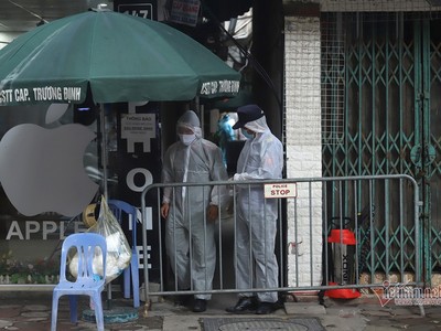 Hà Nội phong tỏa con ngõ Trương Định có ca dương tính Covid-19