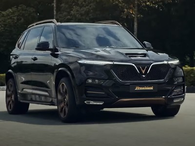 SUV hạng sang President xuất hiện trong video giới thiệu mới nhất của Vinfast