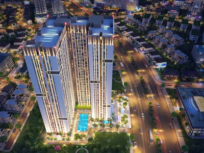 Phuc Dat Tower sở hữu vị trí vàng trên đại lộ phồn hoa.