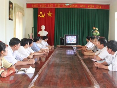 Nâng cao chất lượng sinh hoạt tại các chi bộ Đảng cơ sở. (Ảnh minh họa, Nguồn: bacgiang.gov.vn).