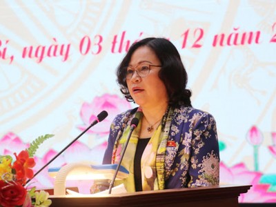 Bà Ngô Thị Minh - Tân Thứ trưởng Bộ Giáo dục và Đào tạo.