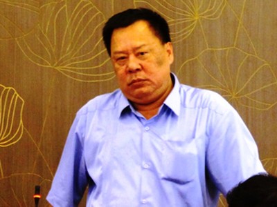 Ông Võ Tấn Thái, Giám đốc Sở Tài nguyên và Môi trường tỉnh Khánh Hòa.