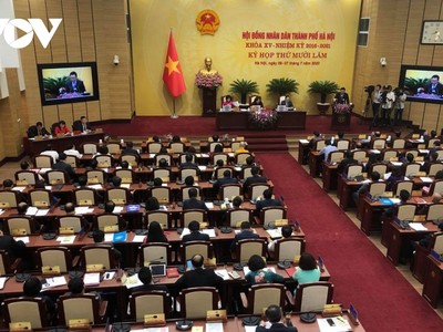 Kỳ họp thứ 16 HĐND TP Hà Nội họp về công tác nhân sự. (ảnh minh họa).