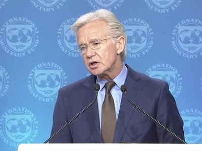 Người phát ngôn IMF Gerry Rice. (Ảnh: IMF).