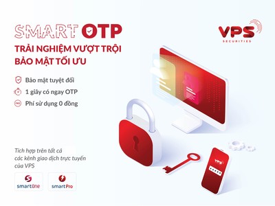 Trải nghiệm vượt trội – Bảo mật tối ưu với SmartOTP của VPS