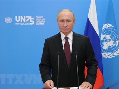 Tổng thống Nga Vladimir Putin. (Ảnh: AFP/TTXVN).