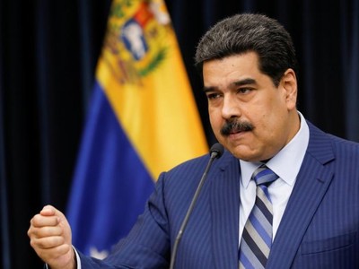Tổng thống Venezuela Nicolas Maduro. Ảnh: Reuters.