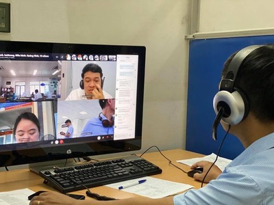 Phỏng vấn tuyển dụng trực tuyến. (Ảnh minh họa: PV/Vietnam+).