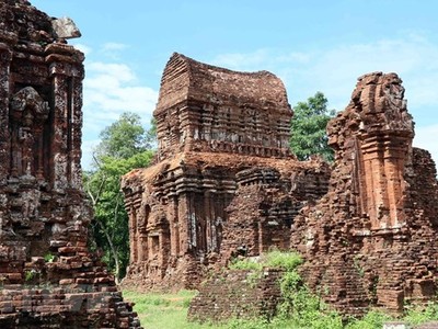 Quần thể di sản văn hóa thế giới Mỹ Sơn. (Ảnh: Đỗ Trưởng/TTXVN).