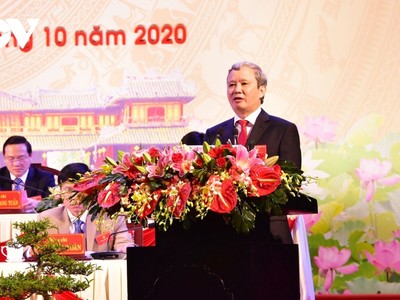Ông Lê Trường Lưu tái đắc cử Bí thư Tỉnh ủy Thừa Thiên Huế, nhiệm kỳ 2020-2025.