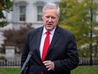 Chánh văn phòng Nhà Trắng Mark Meadows. Ảnh: AFP.
