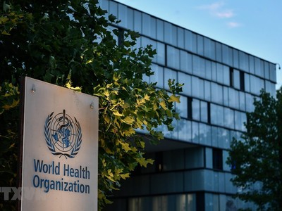 Trụ sở Tổ chức Y tế Thế giới (WHO) tại Geneva, Thụy Sĩ, ngày 17/8/2020. (Ảnh: AFP/TTXVN).