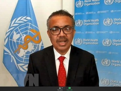 Tổng Giám đốc WHO Tedros Adhanom Ghebreyesus. (Ảnh: THX/TTXVN).